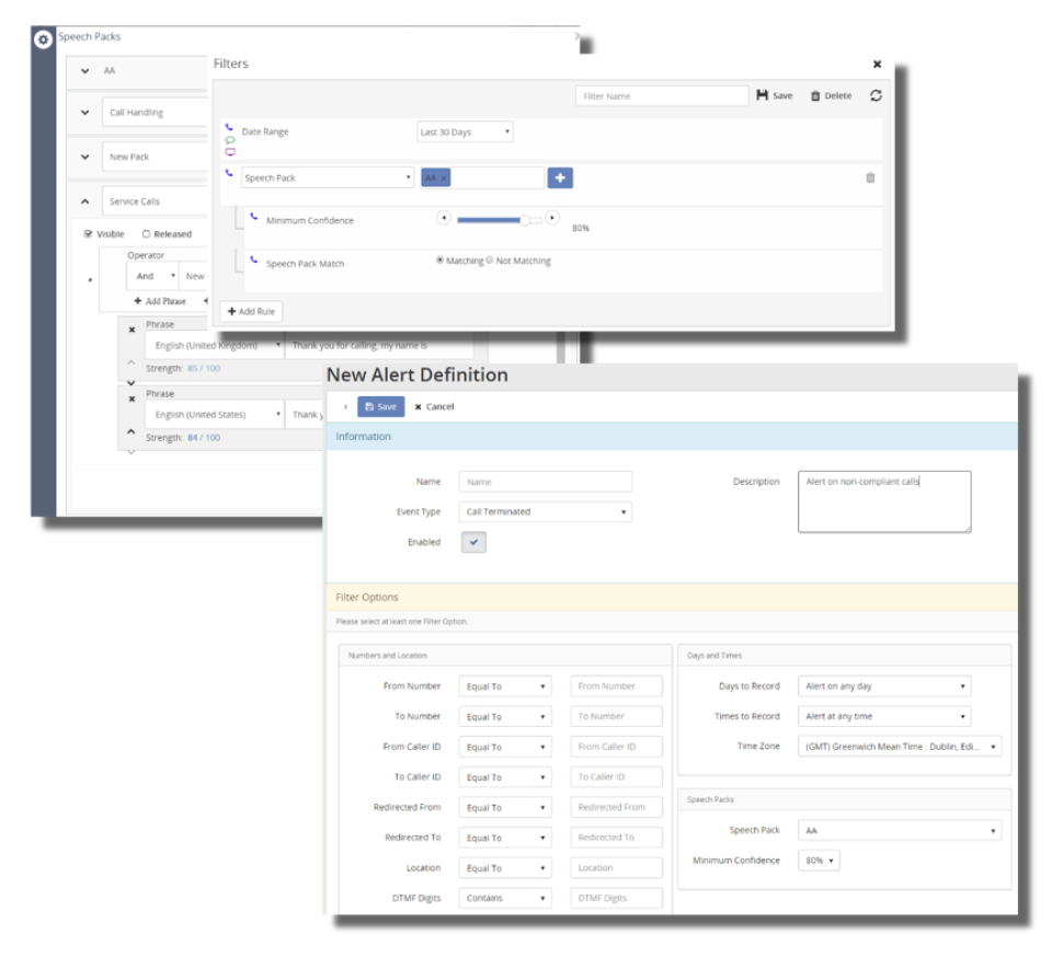 screenshot of In-Network Cloud Recording
